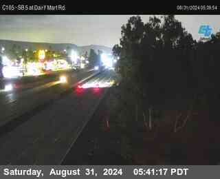 SB 5 at Dairy Mart Rd.