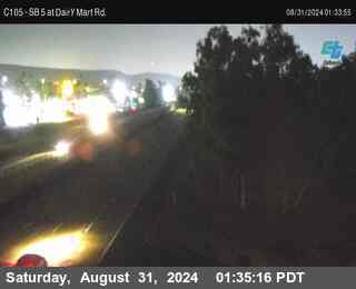 SB 5 at Dairy Mart Rd.