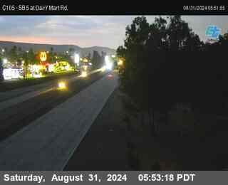 SB 5 at Dairy Mart Rd.