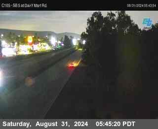 SB 5 at Dairy Mart Rd.