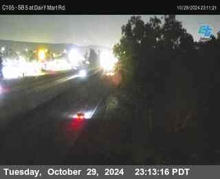 SB 5 at Dairy Mart Rd.