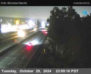 SB 5 at Dairy Mart Rd.