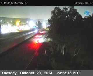 SB 5 at Dairy Mart Rd.