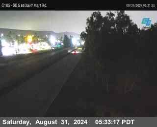 SB 5 at Dairy Mart Rd.