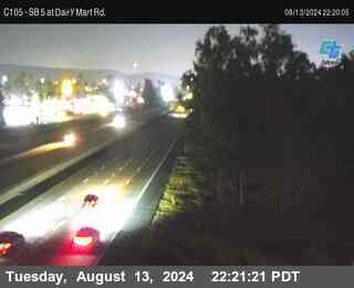 SB 5 at Dairy Mart Rd.