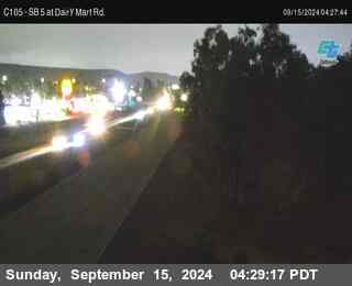 SB 5 at Dairy Mart Rd.