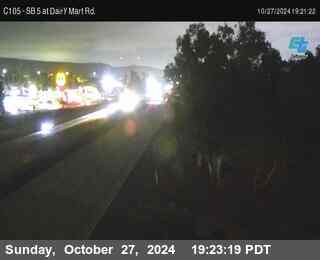 SB 5 at Dairy Mart Rd.