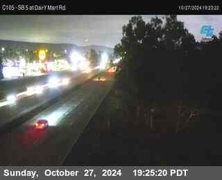 SB 5 at Dairy Mart Rd.