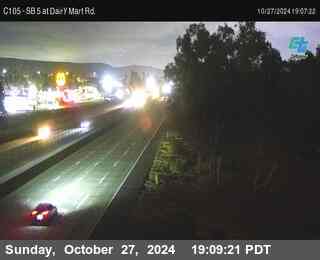 SB 5 at Dairy Mart Rd.