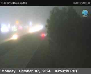 SB 5 at Dairy Mart Rd.