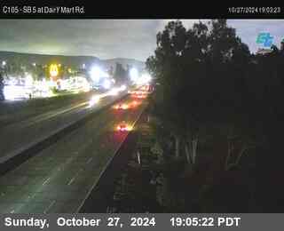 SB 5 at Dairy Mart Rd.