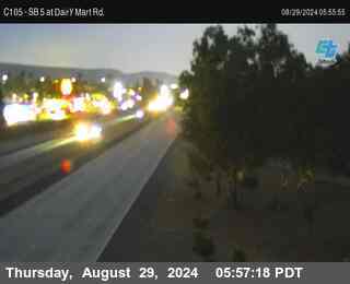 SB 5 at Dairy Mart Rd.