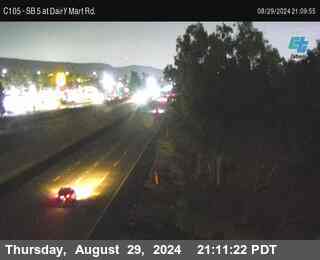 SB 5 at Dairy Mart Rd.