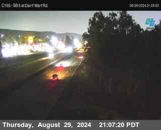 SB 5 at Dairy Mart Rd.