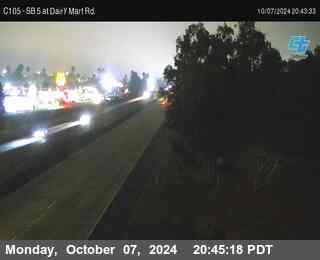 SB 5 at Dairy Mart Rd.