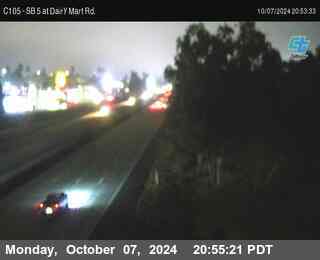 SB 5 at Dairy Mart Rd.