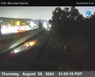 SB 5 at Dairy Mart Rd.