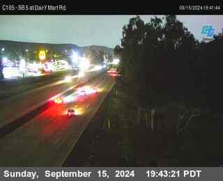 SB 5 at Dairy Mart Rd.