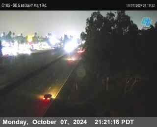 SB 5 at Dairy Mart Rd.