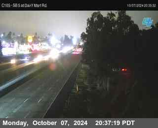 SB 5 at Dairy Mart Rd.