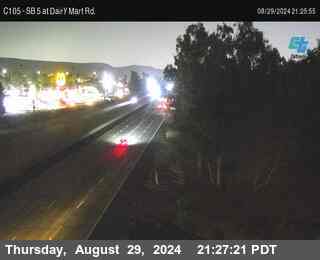 SB 5 at Dairy Mart Rd.