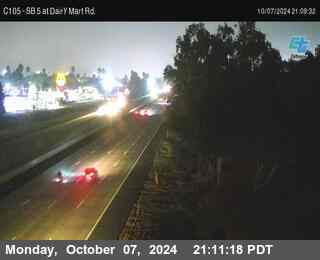 SB 5 at Dairy Mart Rd.