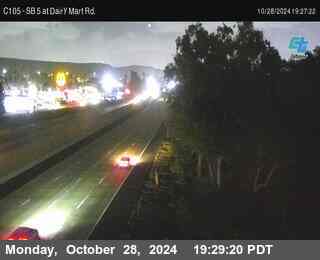 SB 5 at Dairy Mart Rd.