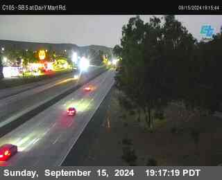 SB 5 at Dairy Mart Rd.