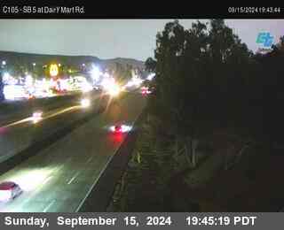 SB 5 at Dairy Mart Rd.