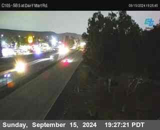 SB 5 at Dairy Mart Rd.