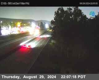 SB 5 at Dairy Mart Rd.