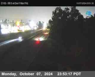 SB 5 at Dairy Mart Rd.