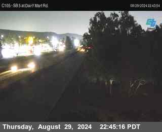 SB 5 at Dairy Mart Rd.