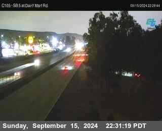 SB 5 at Dairy Mart Rd.