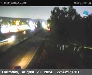 SB 5 at Dairy Mart Rd.