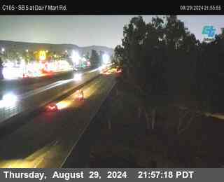 SB 5 at Dairy Mart Rd.