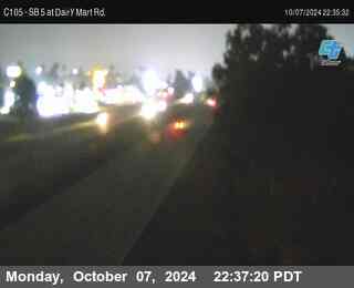 SB 5 at Dairy Mart Rd.