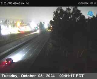 SB 5 at Dairy Mart Rd.