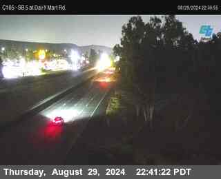 SB 5 at Dairy Mart Rd.