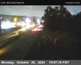 SB 5 at Dairy Mart Rd.