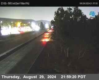 SB 5 at Dairy Mart Rd.