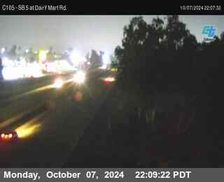 SB 5 at Dairy Mart Rd.