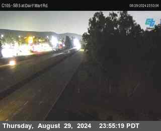 SB 5 at Dairy Mart Rd.