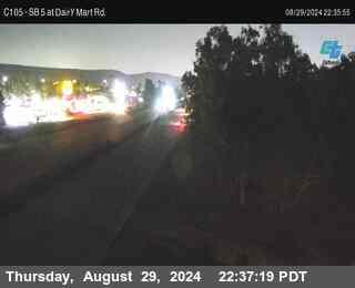 SB 5 at Dairy Mart Rd.