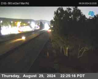 SB 5 at Dairy Mart Rd.