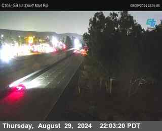 SB 5 at Dairy Mart Rd.