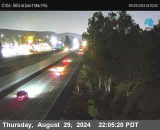 SB 5 at Dairy Mart Rd.