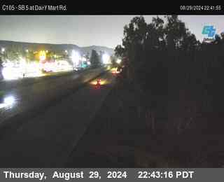 SB 5 at Dairy Mart Rd.