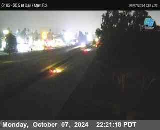 SB 5 at Dairy Mart Rd.