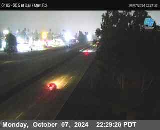 SB 5 at Dairy Mart Rd.